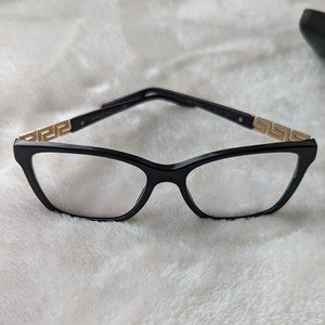 Versace Frames in Original box. Authentic. Black with bling on sides.